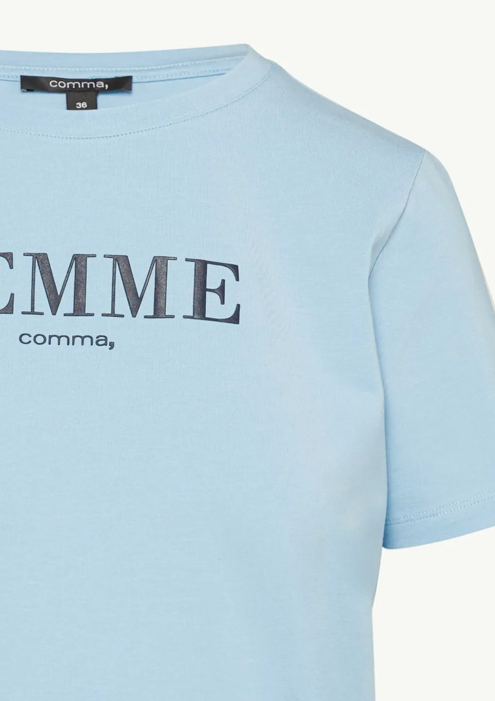 T-Shirt mit Artwork-Comma Online