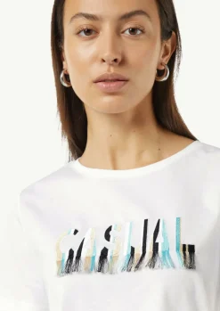 T-Shirt mit Artwork-Comma Clearance