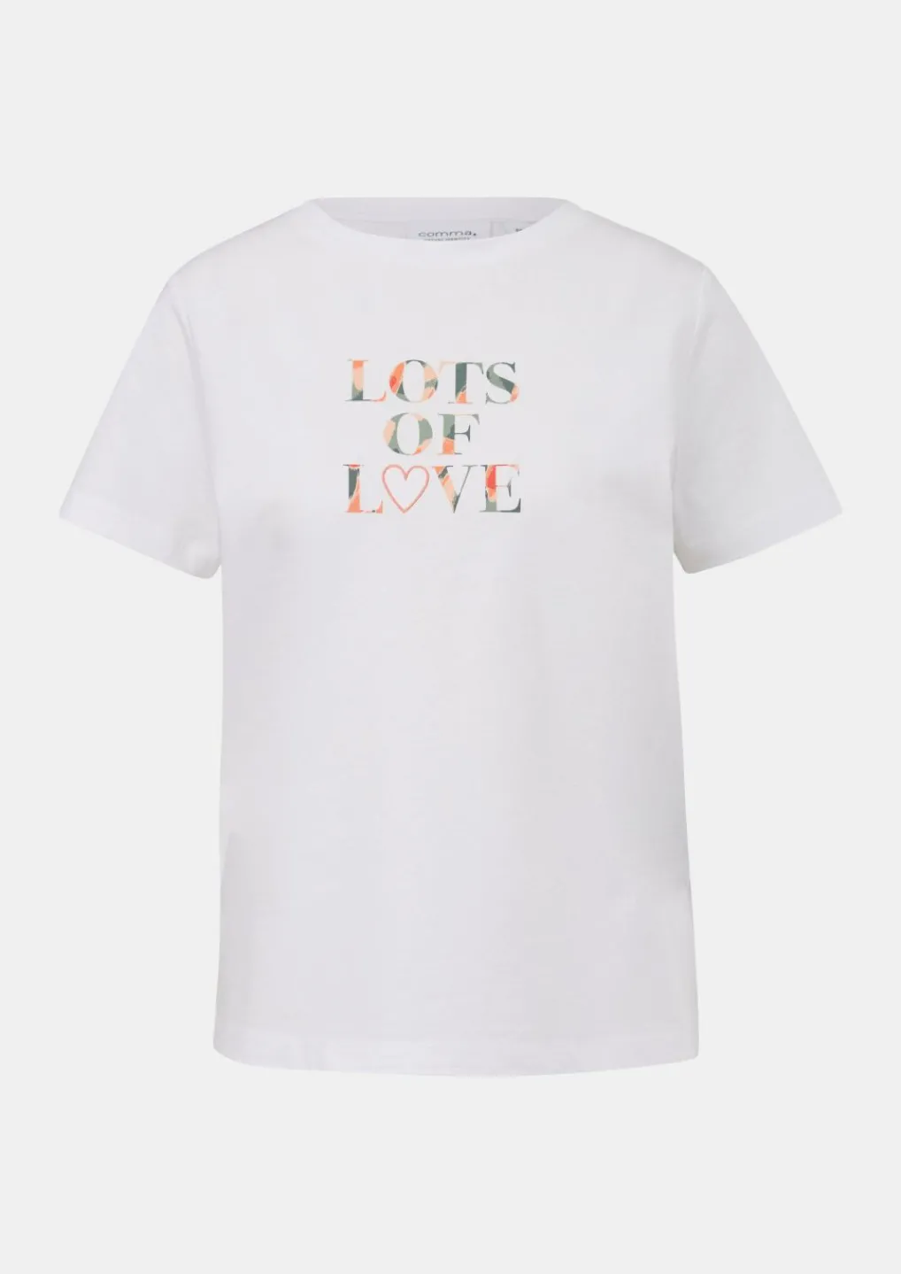 T-Shirt mit Frontprint-Comma Sale