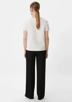 T-Shirt mit Frontprint-Comma Outlet