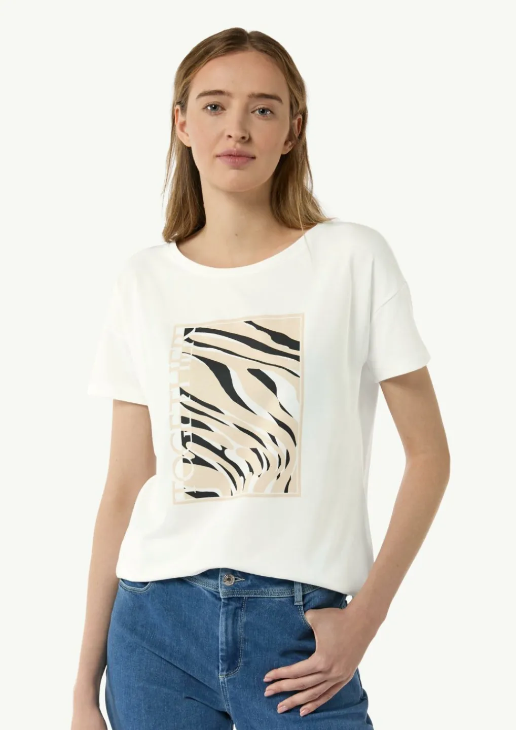 T-Shirt mit Frontprint-Comma Clearance