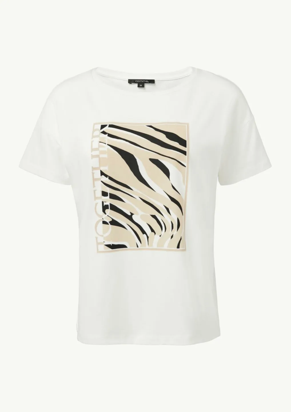 T-Shirt mit Frontprint-Comma Clearance