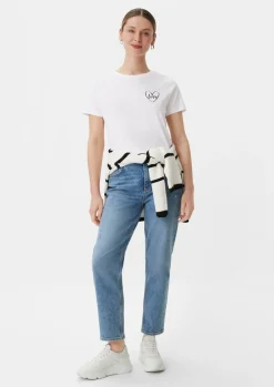 T-Shirt mit Frontprint-Comma Clearance