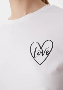T-Shirt mit Frontprint-Comma Clearance