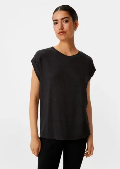 T-Shirt mit Glitzergarn-Comma Sale