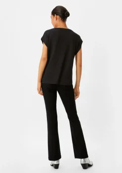 T-Shirt mit Glitzergarn-Comma Sale