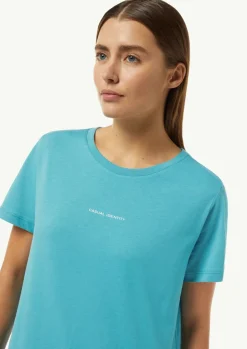 T-Shirt mit Logo-Print-Comma Sale