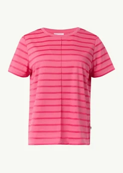 T-Shirt mit Streifenmuster-Comma Discount
