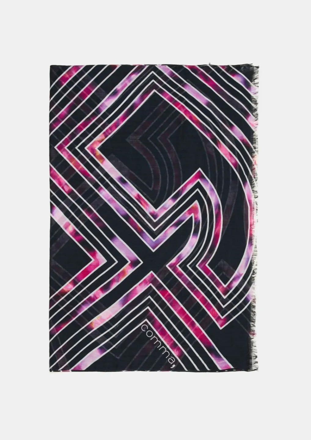 Tuch mit Allover-Print-Comma Online