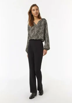 Tunikabluse mit All-over-Print-Comma Sale