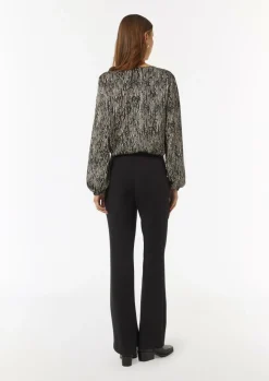 Tunikabluse mit All-over-Print-Comma Sale