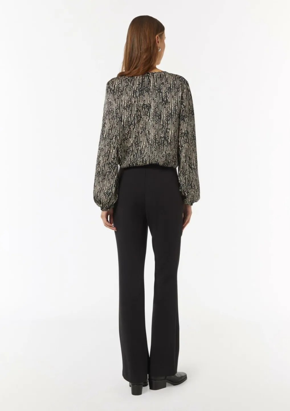 Tunikabluse mit All-over-Print-Comma Sale