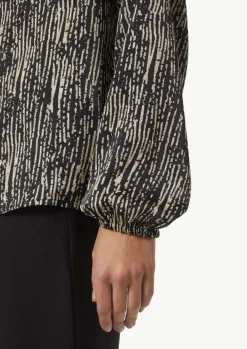 Tunikabluse mit All-over-Print-Comma Sale