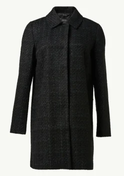Tweed-Mantel mit schimmerndem Garn-Comma Sale