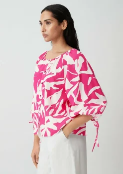 Twill-Bluse aus Viskosemix-Comma Best