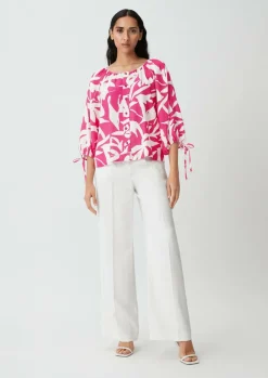 Twill-Bluse aus Viskosemix-Comma Best