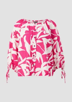Twill-Bluse aus Viskosemix-Comma Best