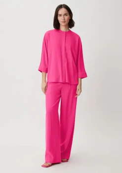 Twill-Bluse aus Viskosemix-Comma Clearance