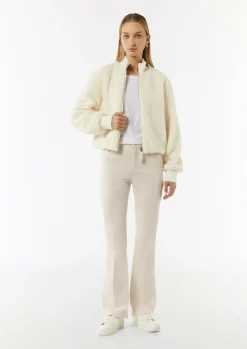 Twill-Hose mit Flared Leg-Comma Sale