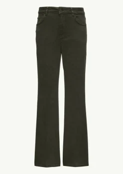 Twill-Hose mit Flared Leg-Comma Outlet