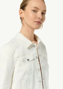 Verkürzte Jeansjacke aus Baumwollmix-Comma Hot
