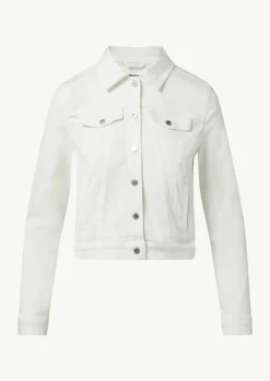 Verkürzte Jeansjacke aus Baumwollmix-Comma Hot