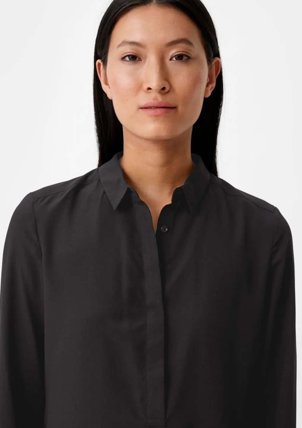 Verlängerte Hemdbluse-Comma Outlet