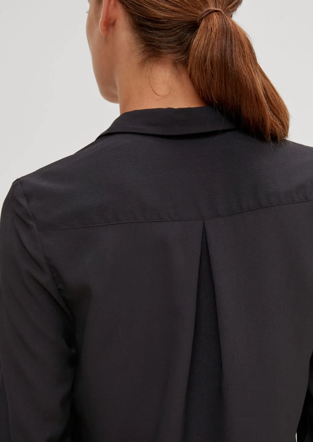 Verlängerte Hemdbluse-Comma Outlet
