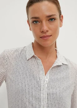 Verlängerte Hemdbluse-Comma Clearance