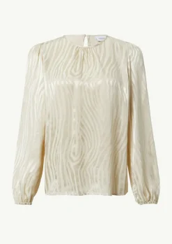 Viskose-Bluse in Animal-Optik-Comma Discount
