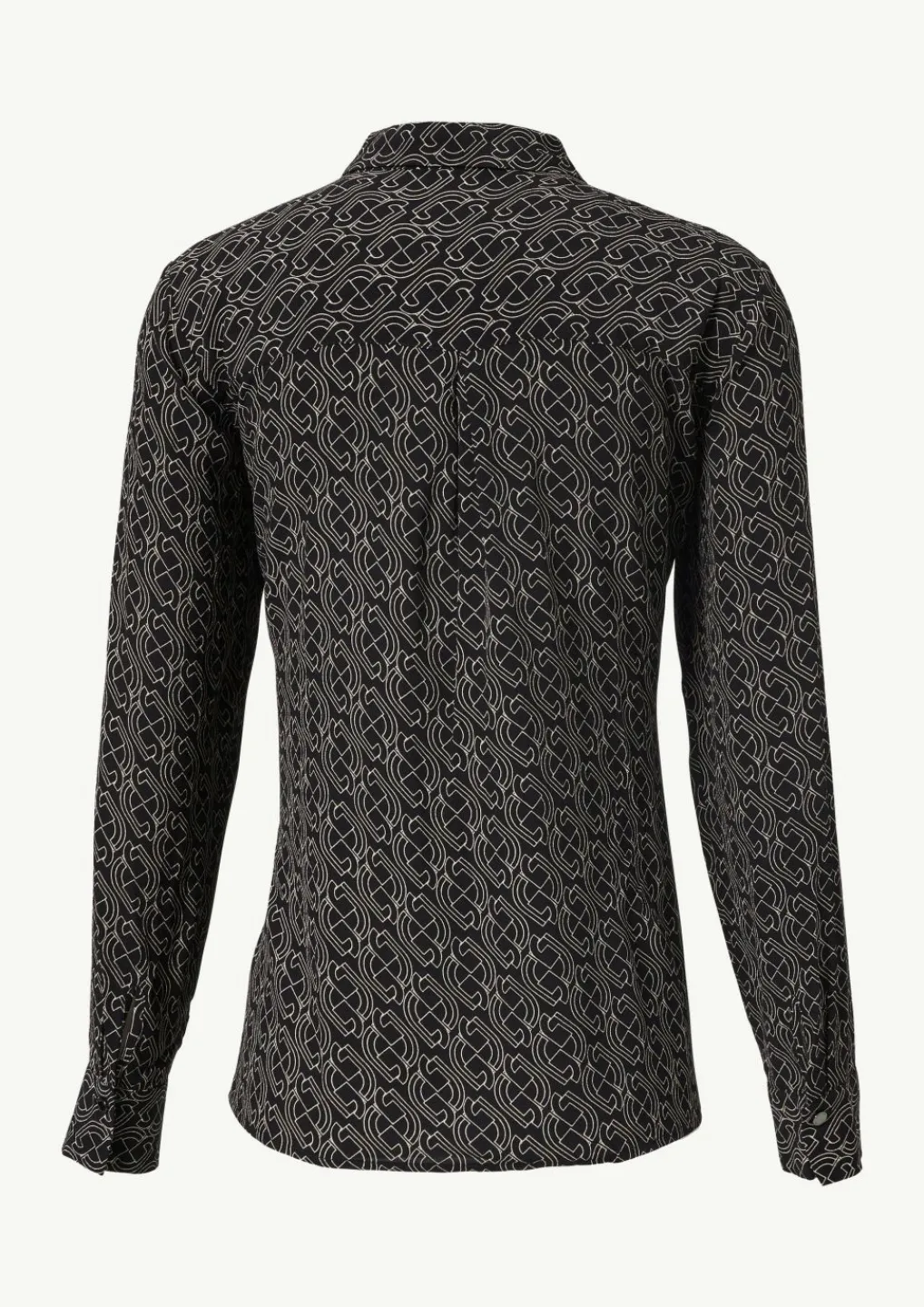 Viskose-Bluse mit All-over-Print-Comma New