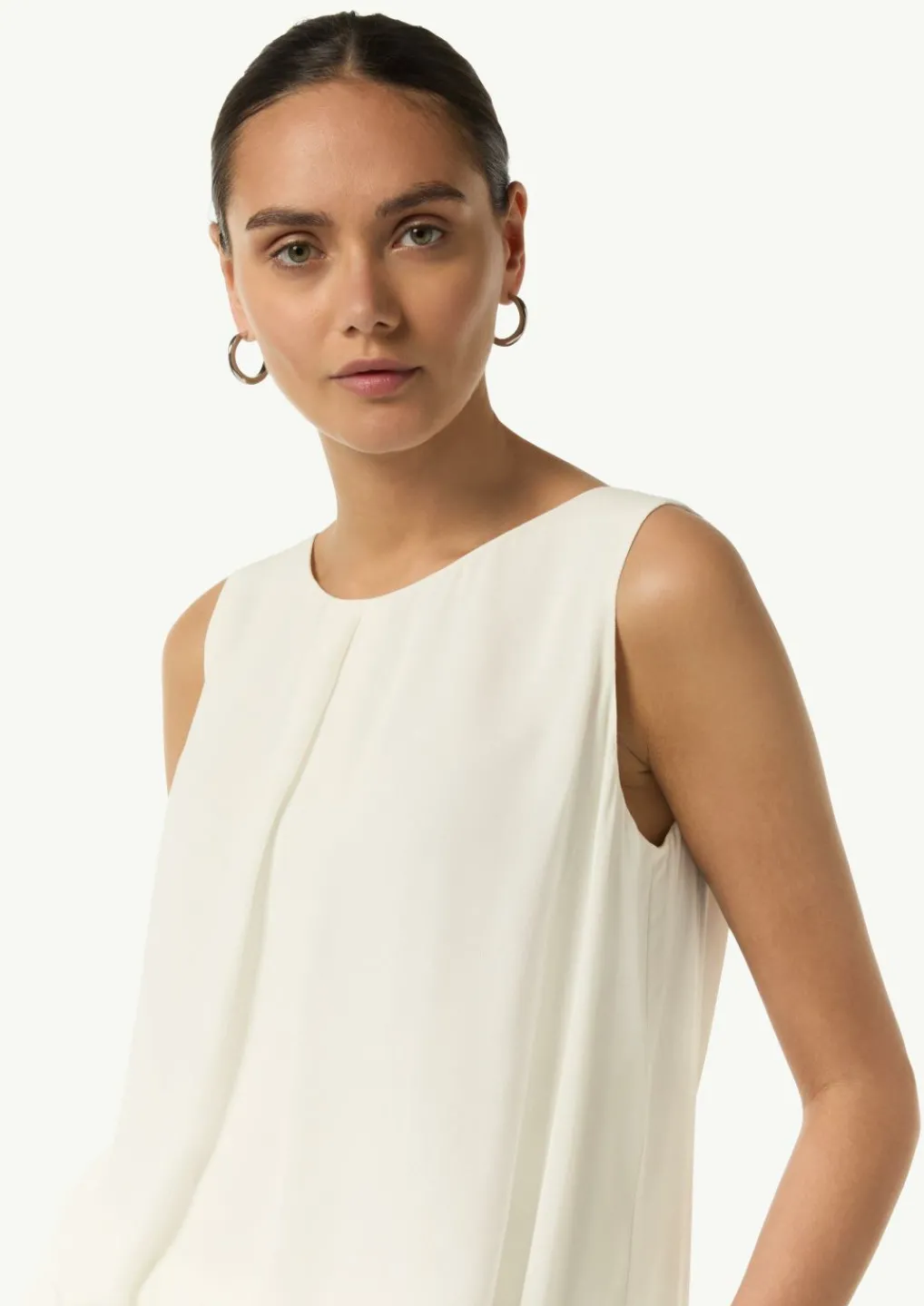 Viskosebluse mit Crêpestruktur-Comma New