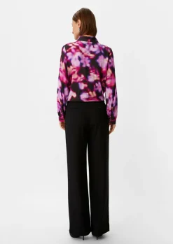 Viskosebluse mit Schluppe-Comma Online