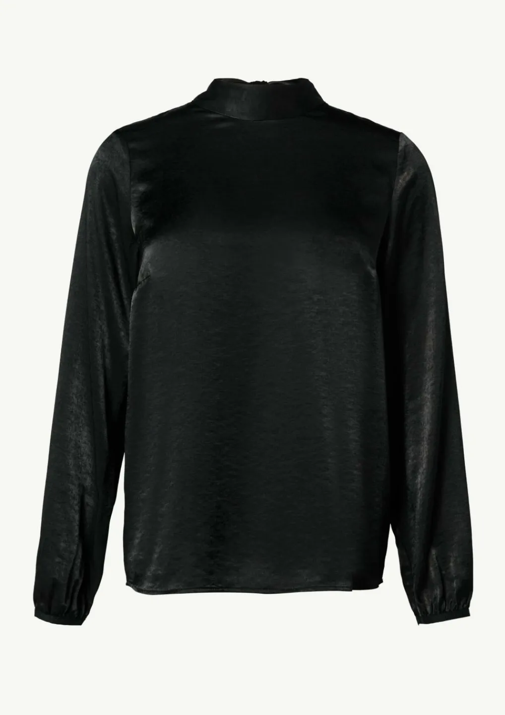Viskosemix-Bluse mit Bindedetail-Comma Fashion
