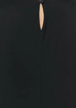 Viskose-Shirt im Fabricmix mit Faltendetail-Comma Discount
