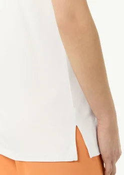 Viskoseshirt mit Kappärmeln-Comma Discount