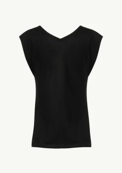 Viskoseshirt mit Kappärmeln-Comma Hot