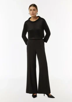 Viskose-Shirt mit Pailletten-Details-Comma Best