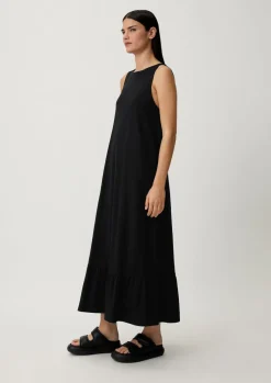 Volantkleid aus Piqué-Comma New