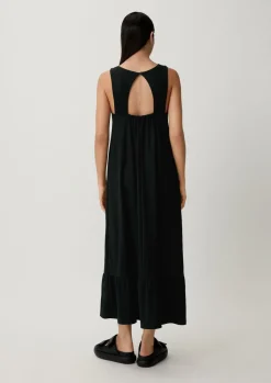 Volantkleid aus Piqué-Comma New