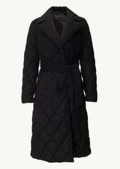 Wattierter Steppmantel aus Wollmix-Comma Discount