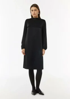 Web-Kleid mit Schleifen-Detail-Comma New