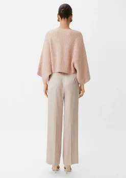 Weicher Oversize Poncho-Comma New