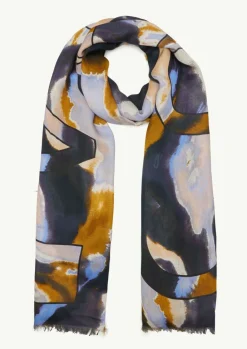Weicher Schal mit Print-Comma Hot