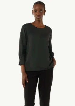 Weiches Sweatshirt mit Faltendetail am Ärmel-Comma Sale