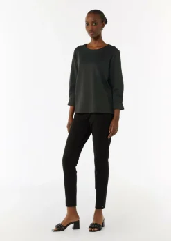 Weiches Sweatshirt mit Faltendetail am Ärmel-Comma Sale
