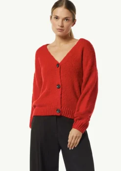Weiche Strickjacke aus Alpakamix-Comma Clearance