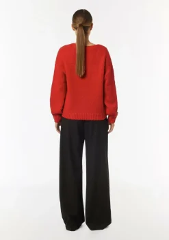 Weiche Strickjacke aus Alpakamix-Comma Clearance