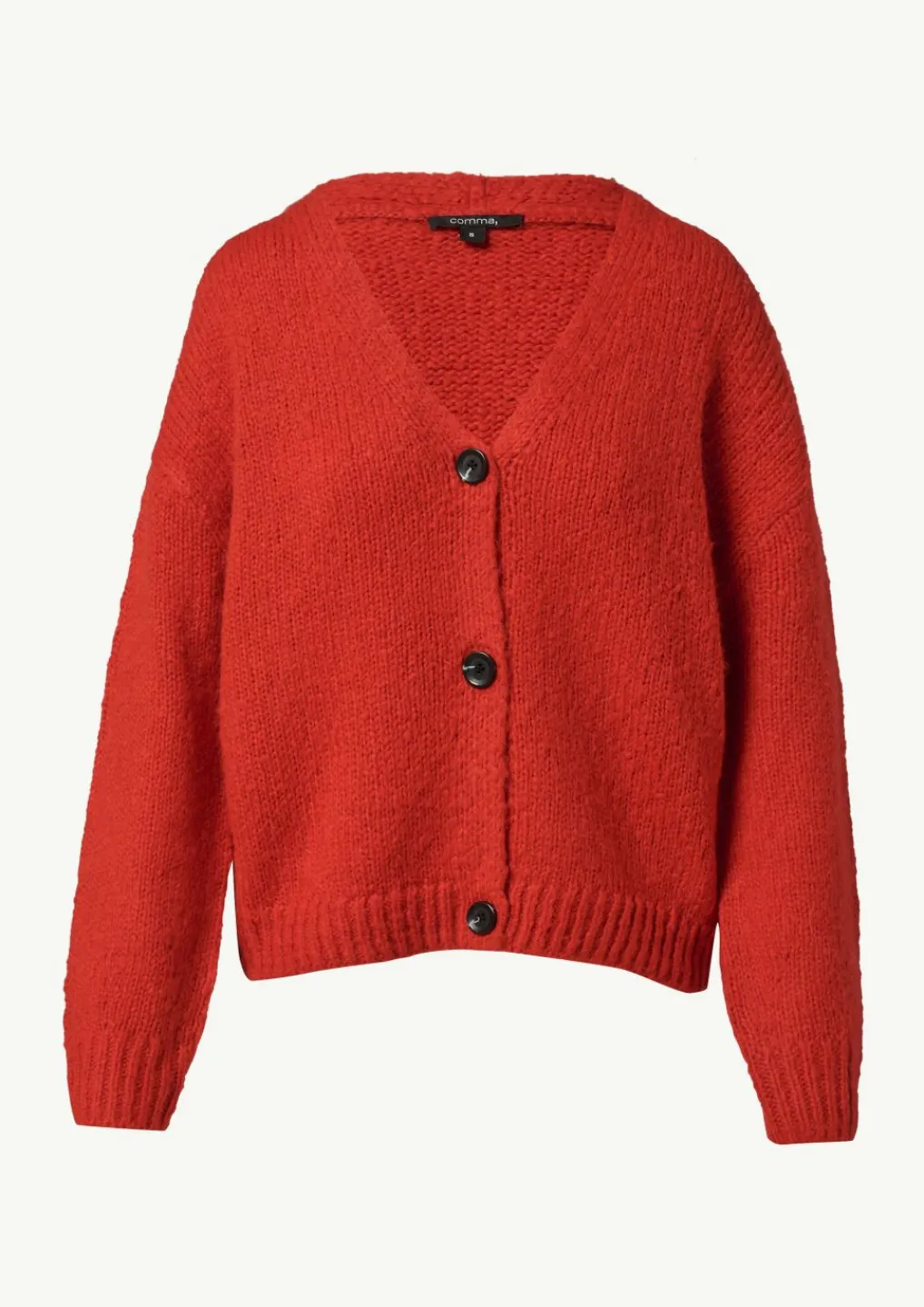 Weiche Strickjacke aus Alpakamix-Comma Clearance