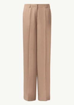 Wide-Leg-Hose aus Leinenmix-Comma Hot